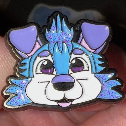 Sticks Enamel Pin